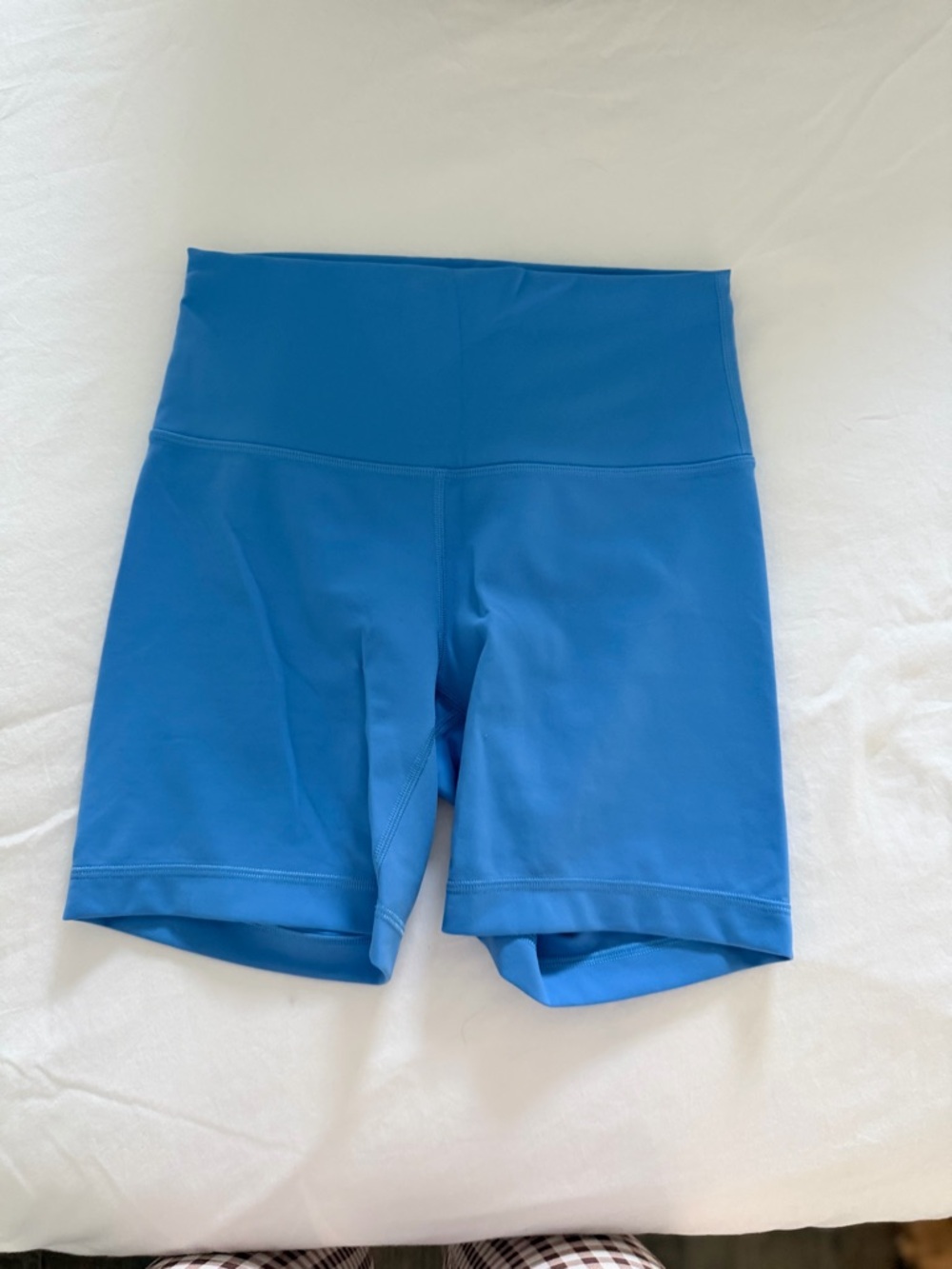 Lulu lemon Women’s High-Waist Blue Athletic Shorts size 4